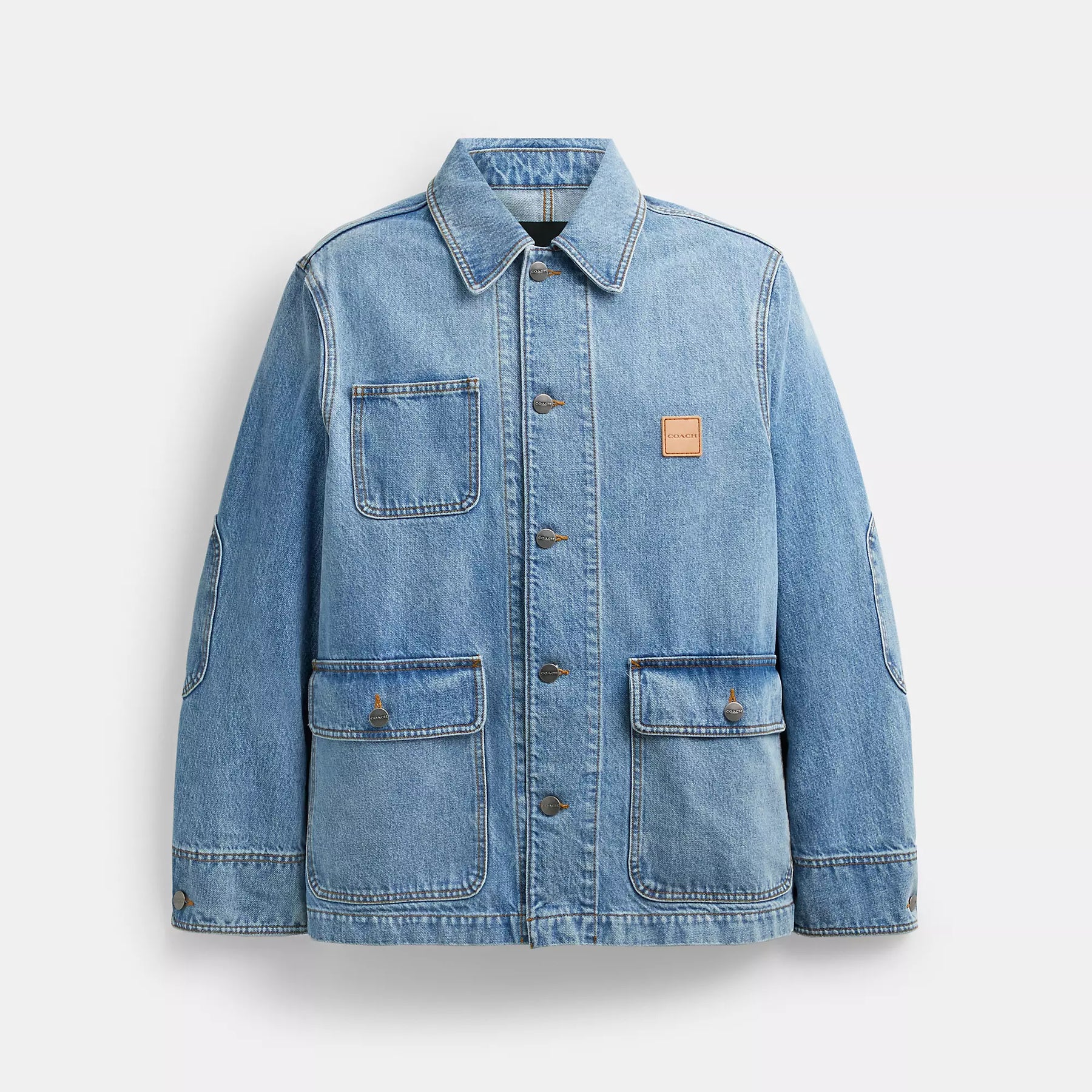COACH デニム　ジャケット Coach Outlet Denim Chore Jacket | ShopSimon