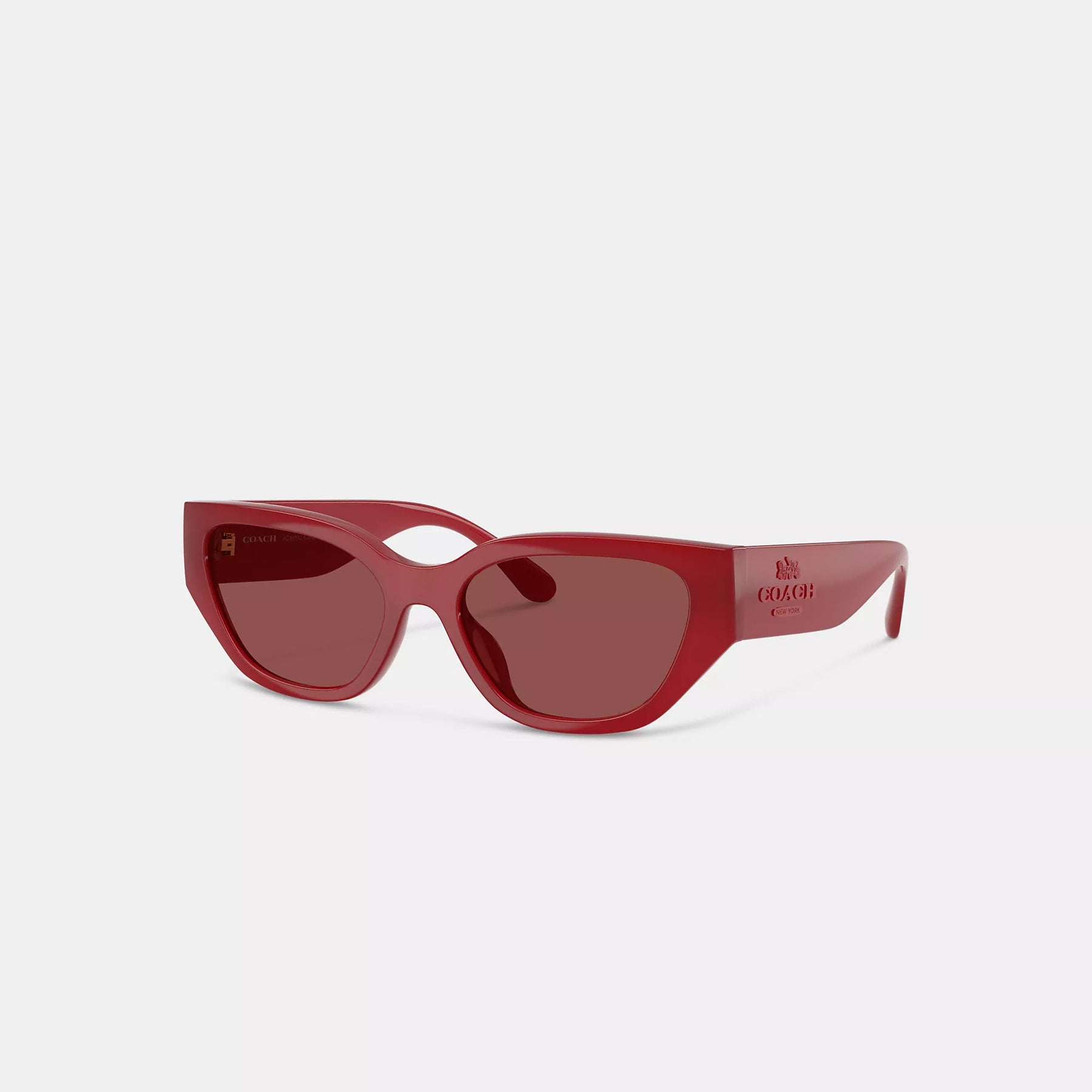 Diane Von Furstenberg Red Cat-Eye Sunglasses with Gradient Lenses Diane von Furstenberg Sunglasses for Women | The RealReal main image 4
