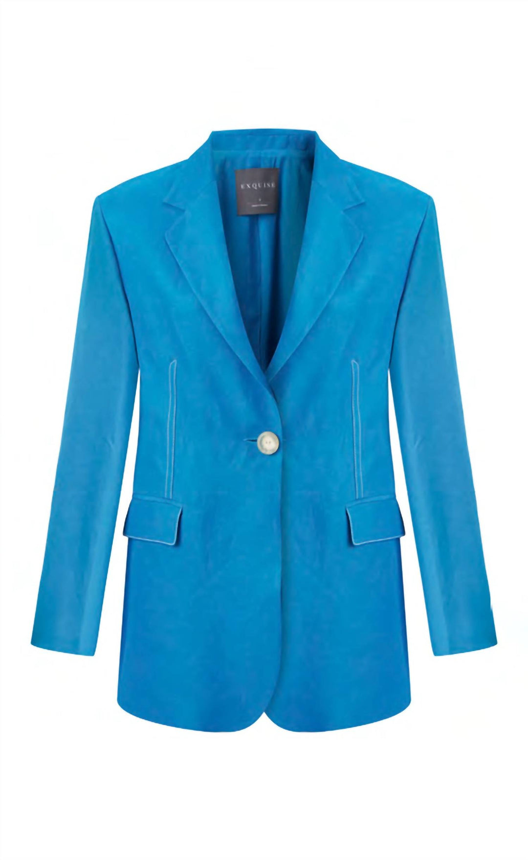 ジャケット Extreme Soft Single-Breasted Blazer Boxy Wide-Fit Single Breasted Blazer Stripe-Textured Jacket