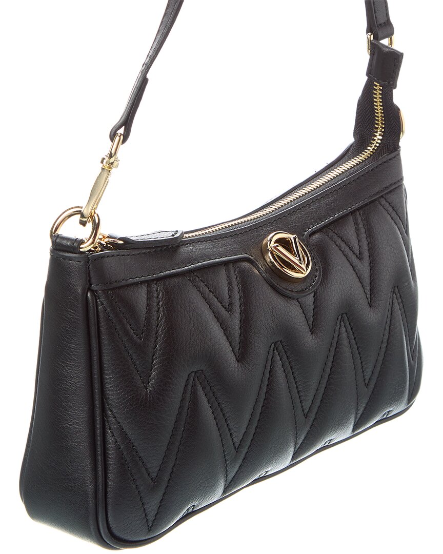 Valentino by Mario Valentino Jeanette Diamond Leather Shoulder Bag