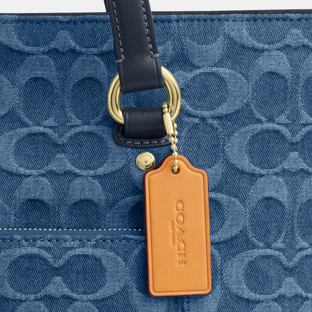 Coach Outlet Station Tote Bag In Signature Denim | ShopSimon