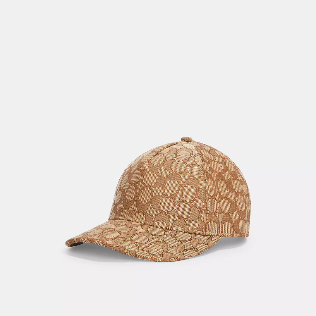Coach Outlet Signature Jacquard Baseball Hat | ShopSimon