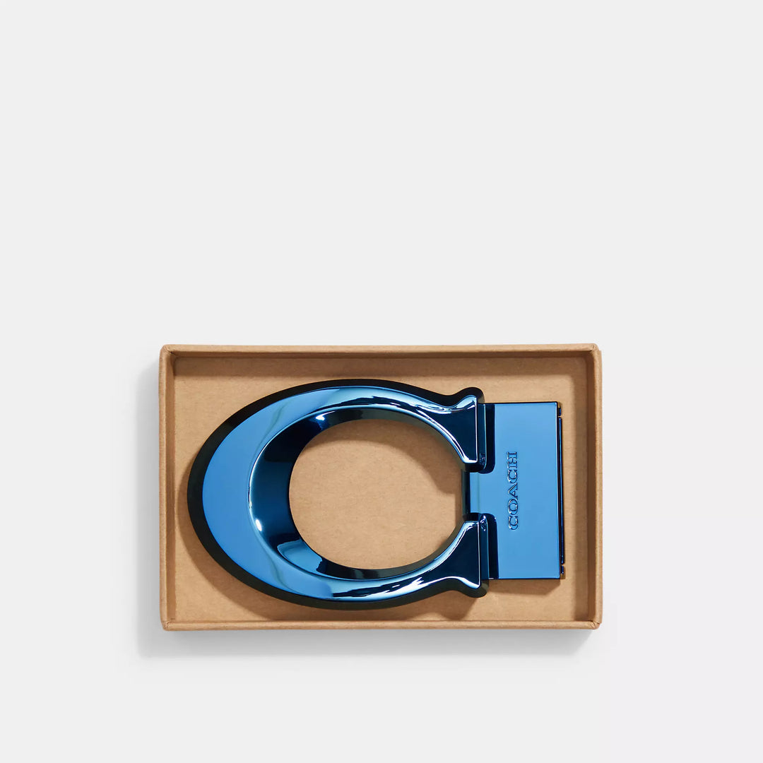 Coach Outlet Boxed Sculpted Signature Belt Buckle | ShopSimon