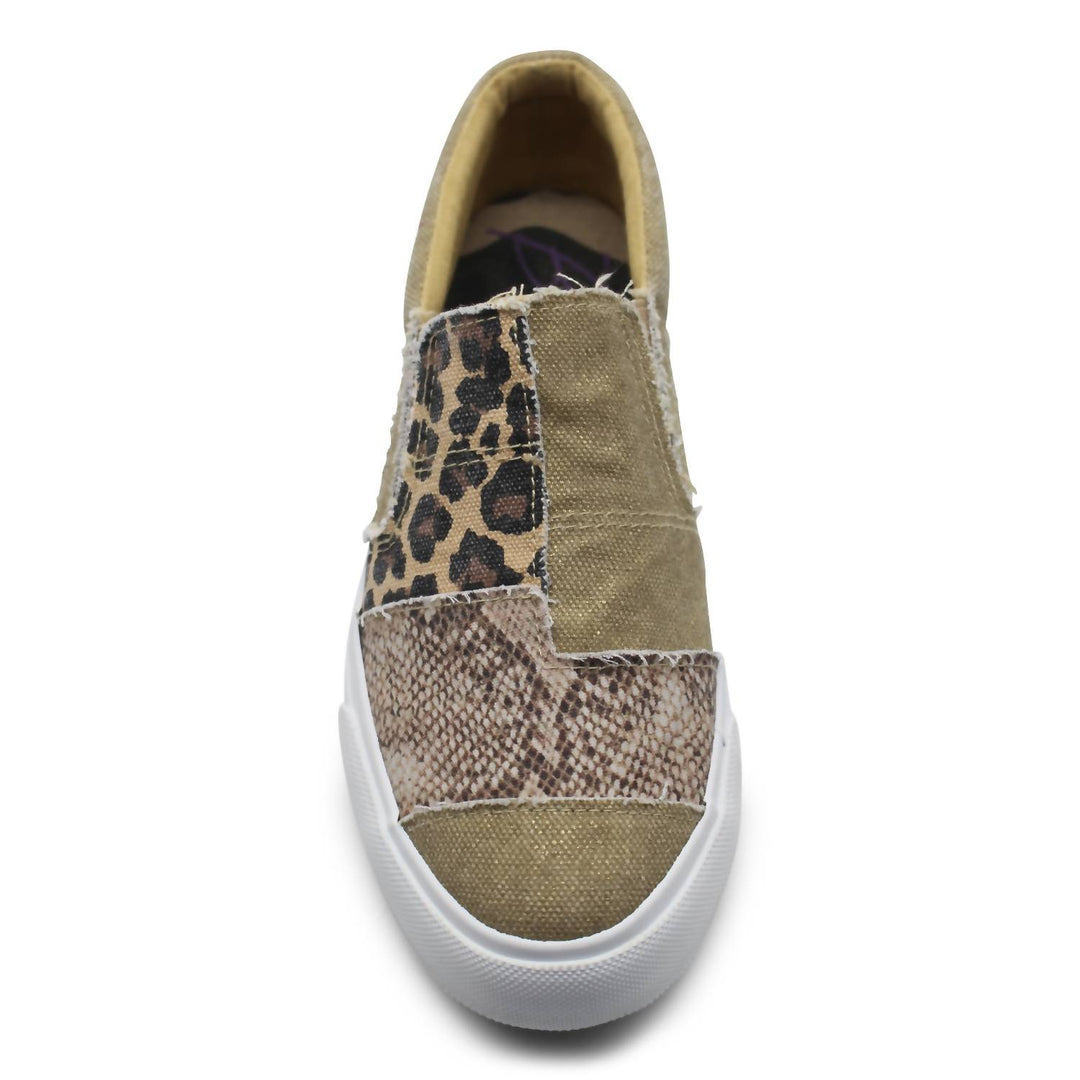 BLOWFISH Women's Maddox Sneaker In Natural Snake Print ShopSimon