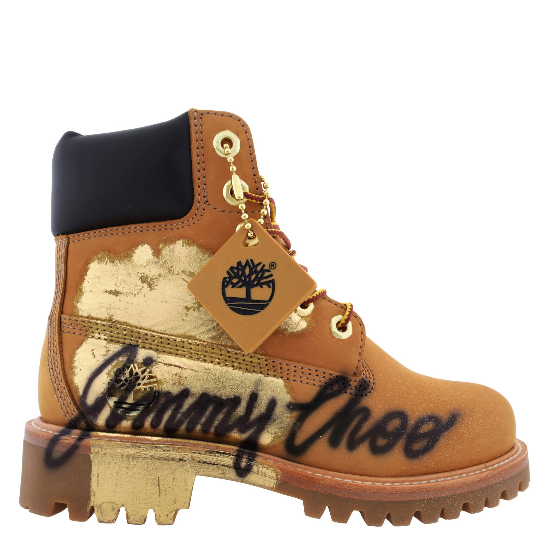 ●Emi emi●　アグ &ジミーチュー コラボムートンブーツ/mo Jimmy Choo X Timberland 6 Inch Graffiti Boots | ShopSimon