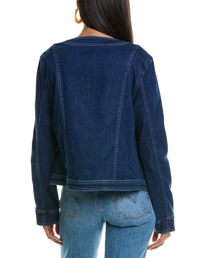 L'AGENCE Yari Collarless Jacket | ShopSimon