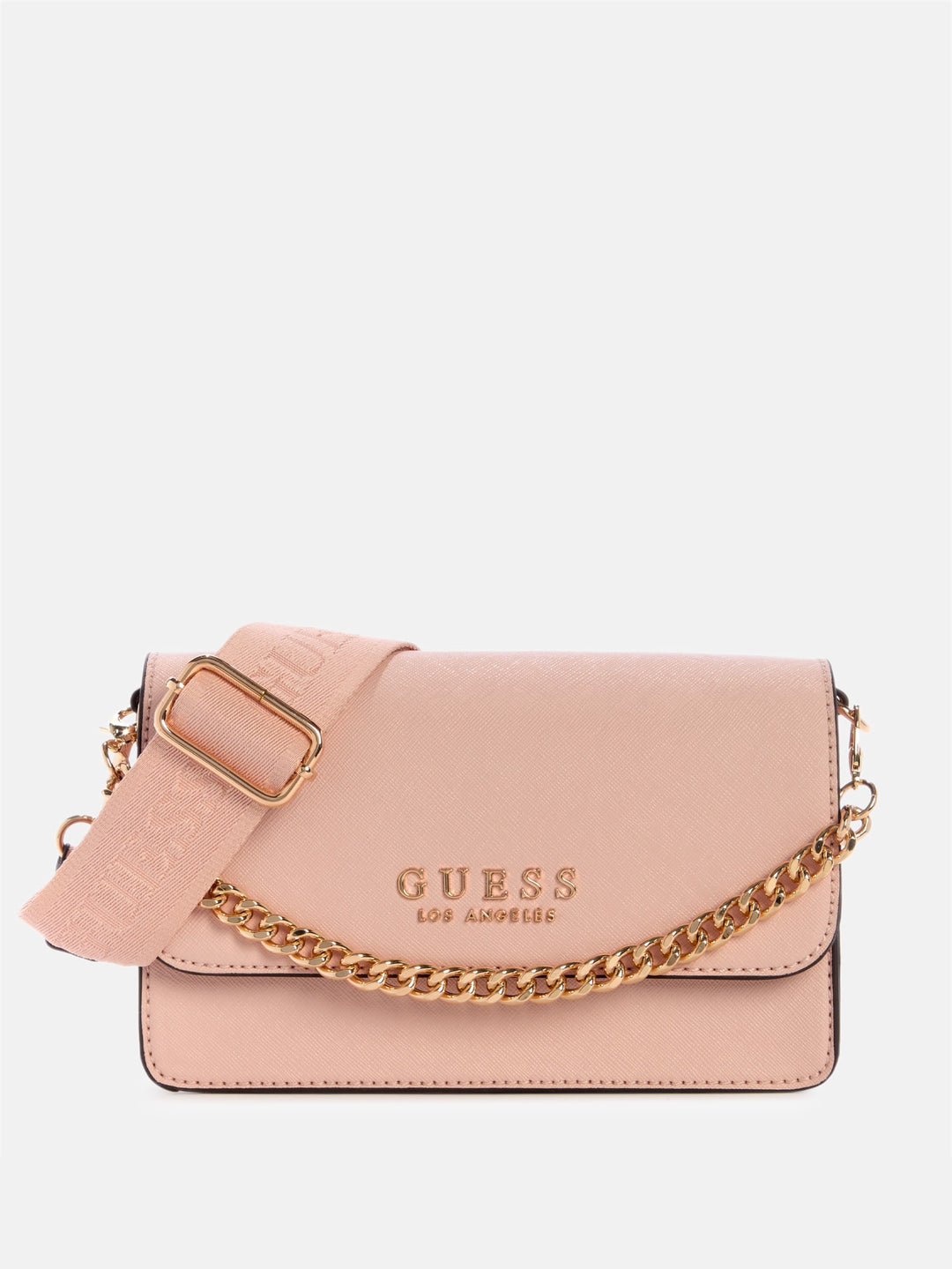 Guess Factory Indira Fold-Over Mini Crossbody | ShopSimon
