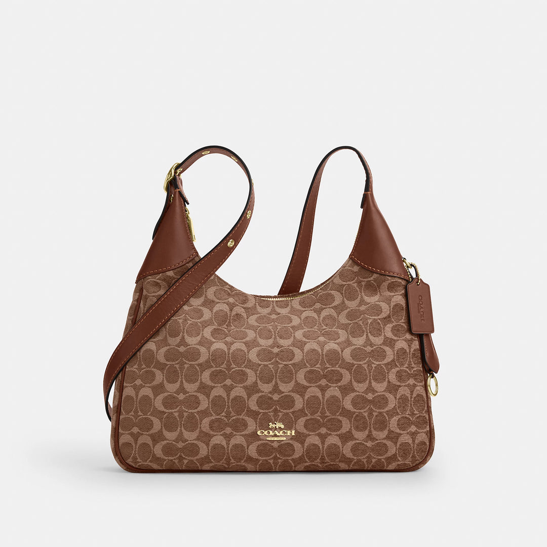 Coach Outlet Ella Shoulder Bag In Signature Chenille | ShopSimon
