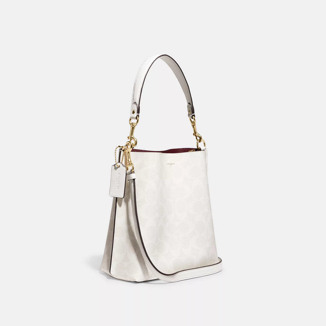 Coach Outlet Mollie Bucket Bag 22 In Signature Canvas | ShopSimon