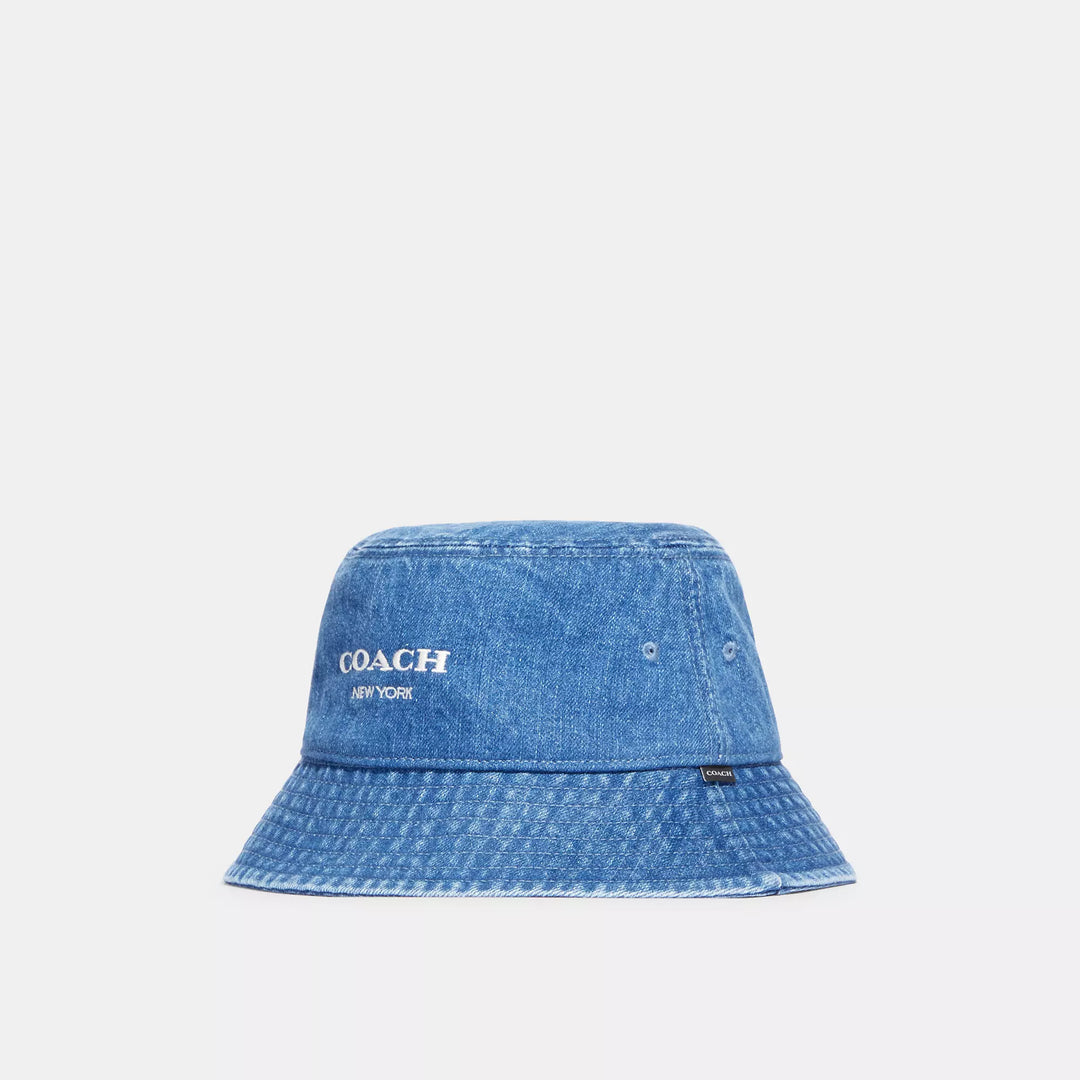 Coach Outlet Denim Bucket Hat | ShopSimon