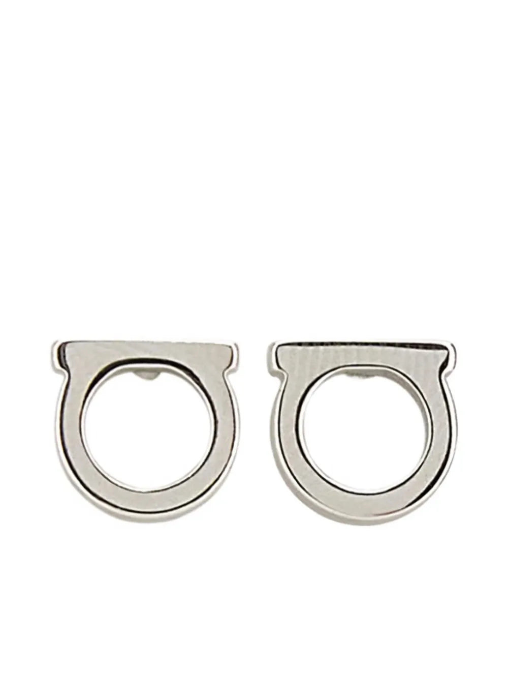 ピアス SALVATORE FERRAGAMO TWO-TONE L EARRINGS Ferragamo Two-tone Metal Earrings | italist