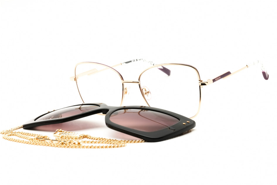 Missoni MIS 0178/CS 0000 3X Rose Gold/Clear with Pink Doubleshade Clip ...