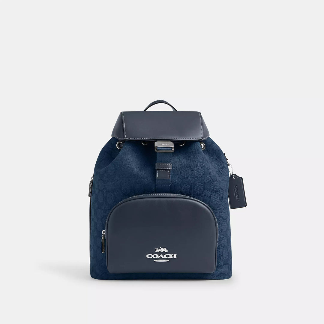 Coach Outlet Pace Large Backpack In Signature Jacquard Coach Outlet Pace Large Backpack In Signature Jacquard