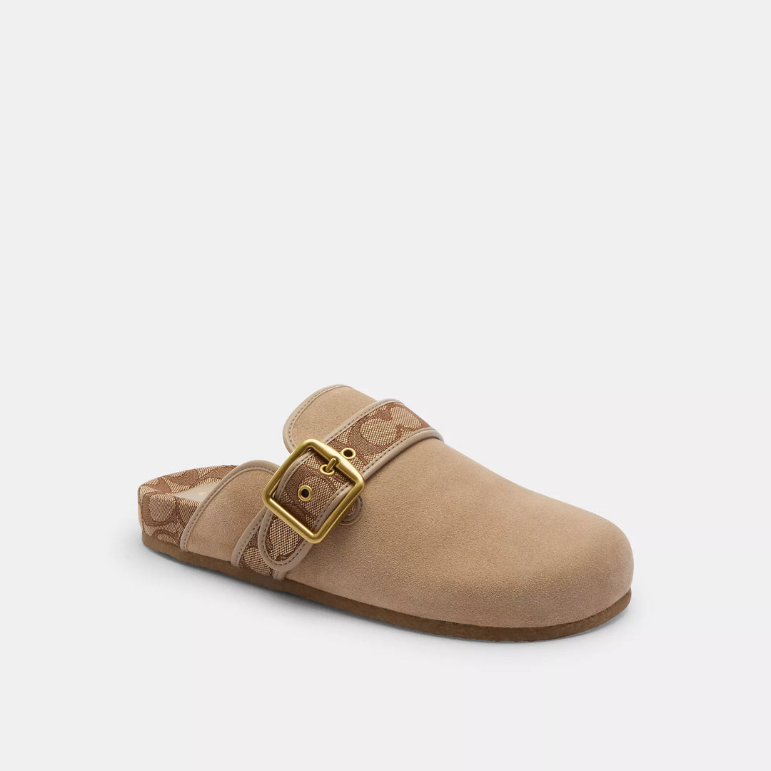 豊富なギフト Coach Outlet Ashton Clog In Signature Jacquard | ShopSimon ジャケット・アウター