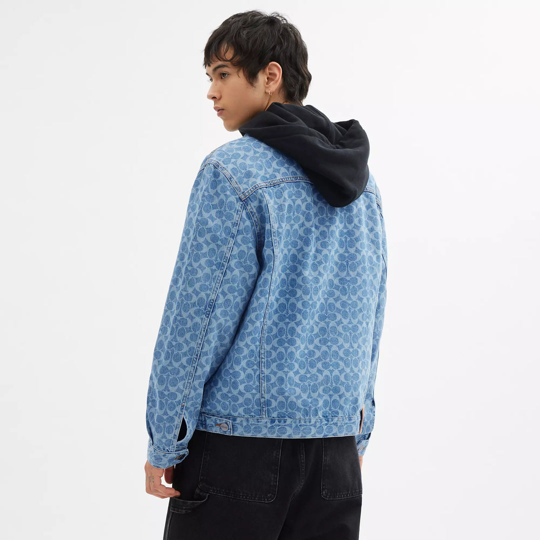 Coach Outlet Signature Denim Jacket | ShopSimon