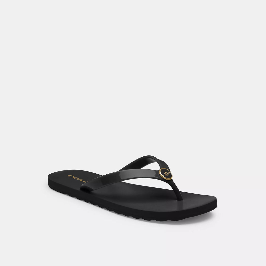 Coach Outlet Zayn Flip Flop Black US 7