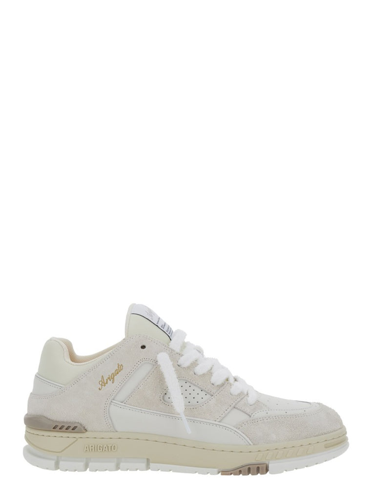 Axel Arigato Area Lo' Beige Low Top Sneakers | ShopSimon