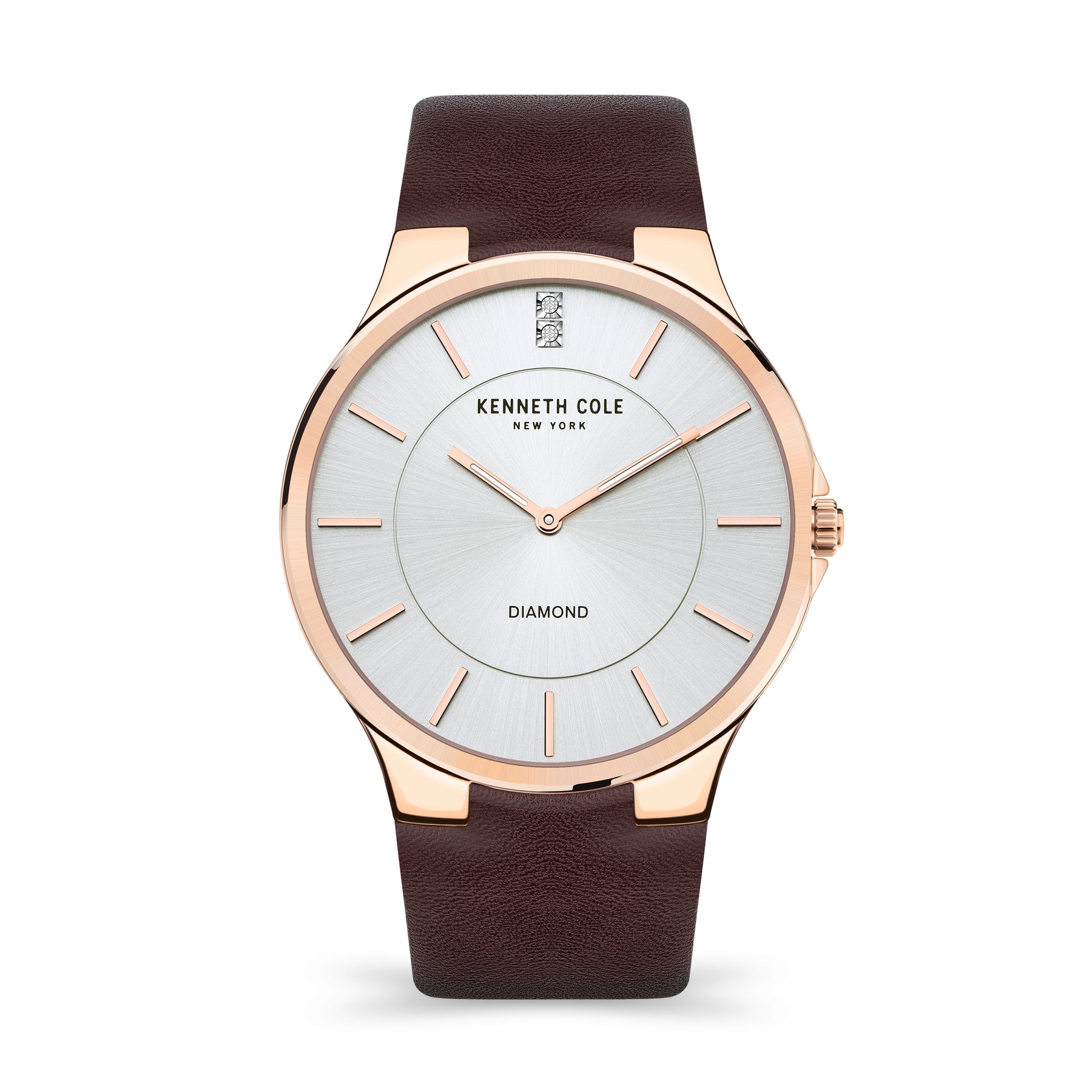 Kenneth Cole 44 mm Classic Quartz Silver Dial Men's Watch only .99: eDeal Info