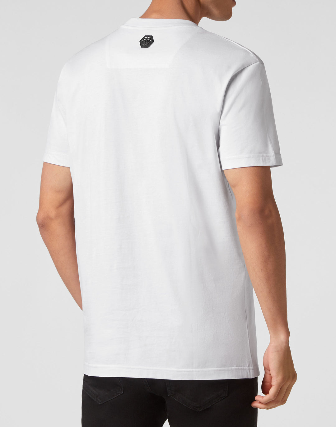 PHILIPP PLEIN T-shirt Round Neck SS PP Glass | ShopSimon