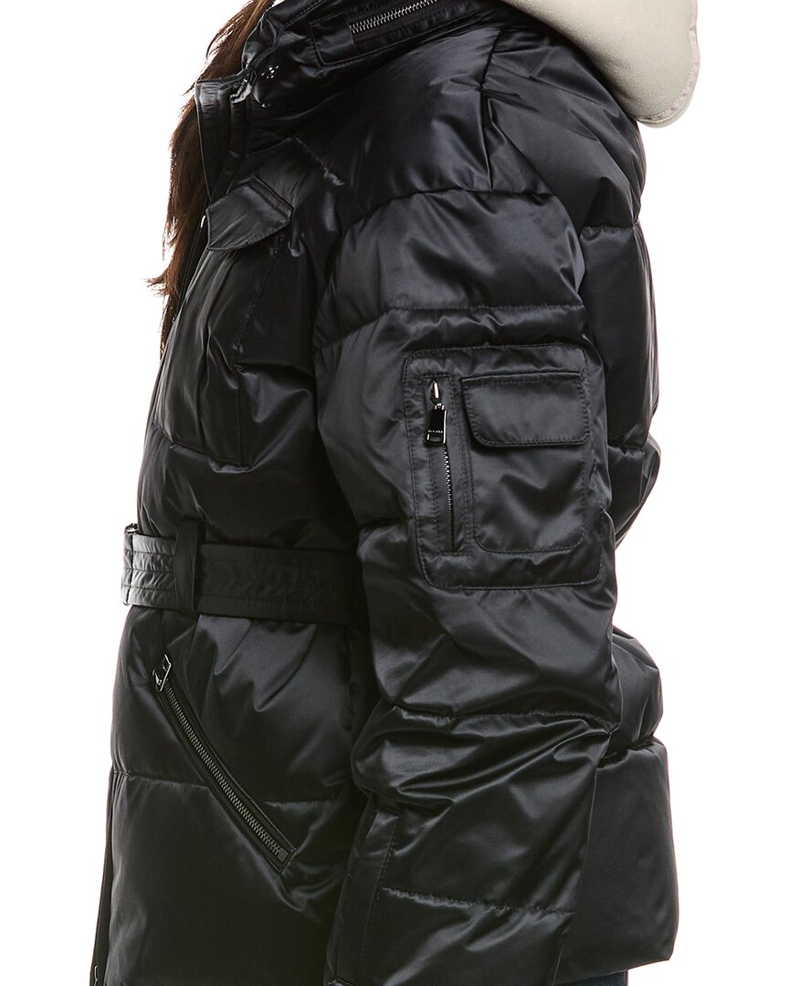 Bogner Adele Leather Bib Down Ski Jacket | ShopSimon