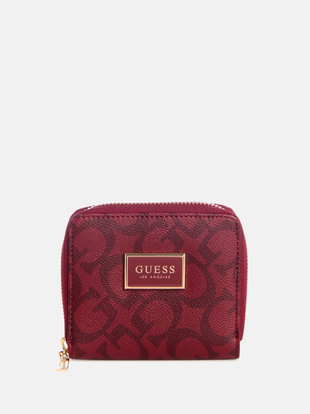 Guess Factory Abree Logo Small Zip Wallet | ShopSimon