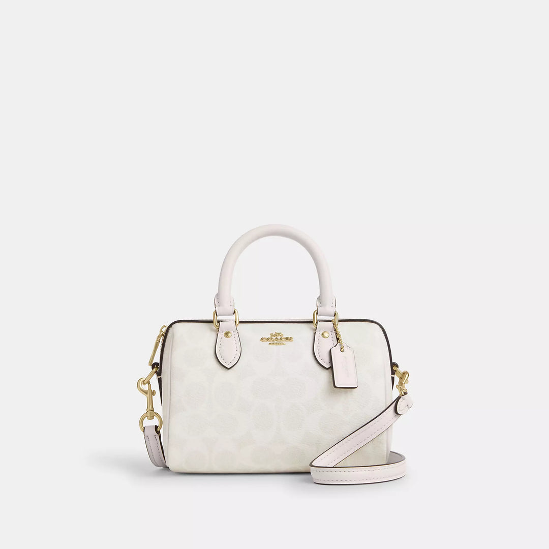 コンテンポラーニャ Coach Outlet Mini Rowan Crossbody Bag In Signature Canvas