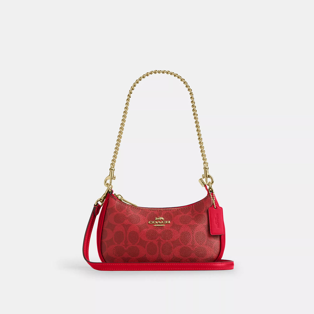 Coach Outlet Teri Mini Crossbody Bag In Signature Canvas ShopSimon - Main Image