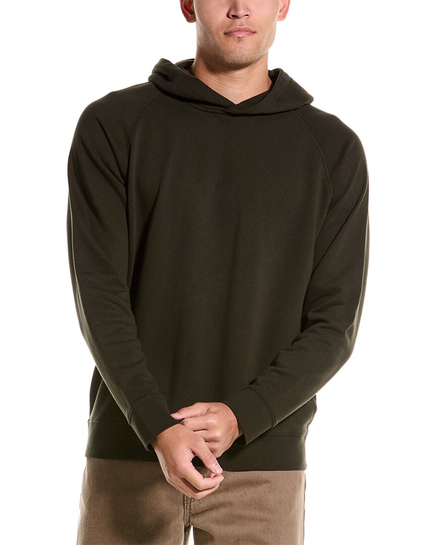 Vince Size M Heathered Black Raglan Sleeve Lightweight Pullover Hoodie hotsell MSRP $175