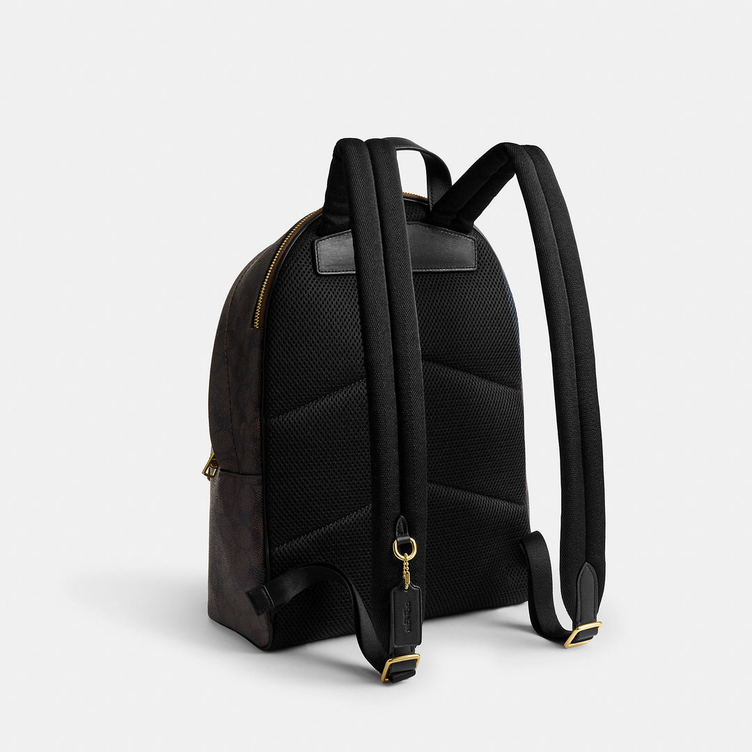 coach convertible mini backpack black Coach Outlet Taylor Small Backpack In Signature Canvas