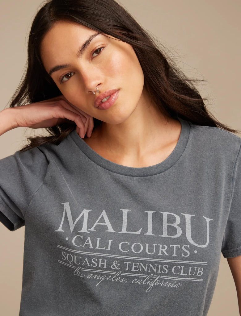 売れ筋商品|||ラッキーブランド カットソー トップス レディース Malibu Classic Crew Dark Slate Lucky Brand Women's Malibu Classic Crew | ShopSimon