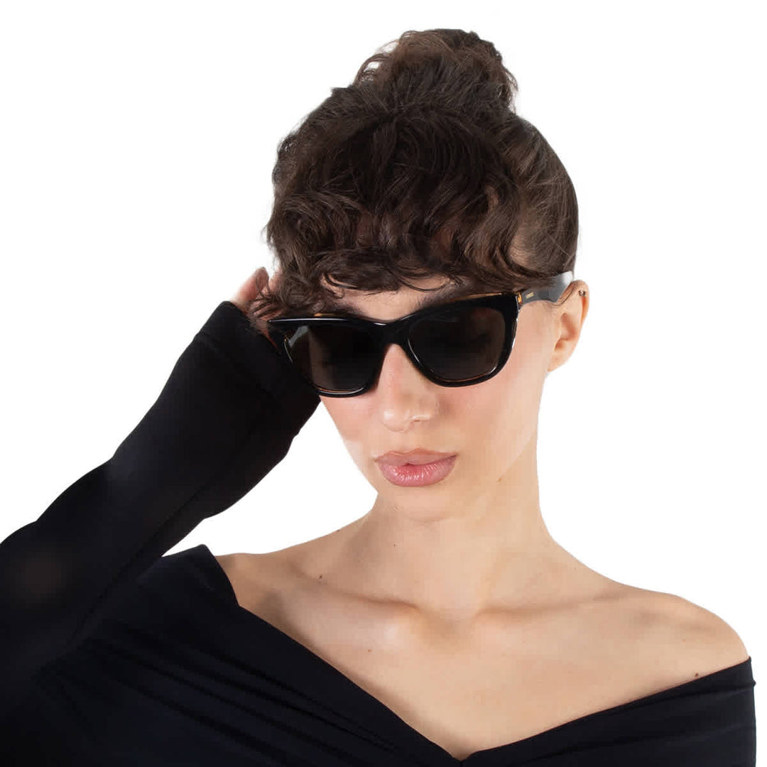Burberry Dark Grey Cat Eye Ladies Sunglasses Be4435 412187  display picture 1