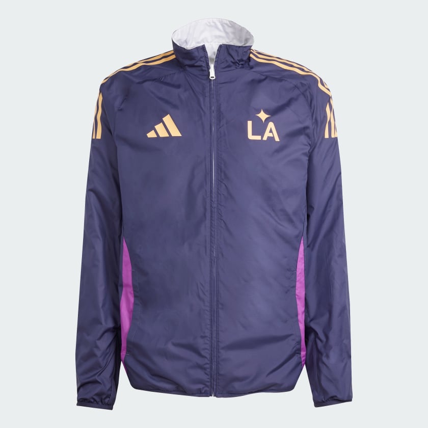 adidas Men's La Galaxy Reversible Anthem Jacket | ShopSimon