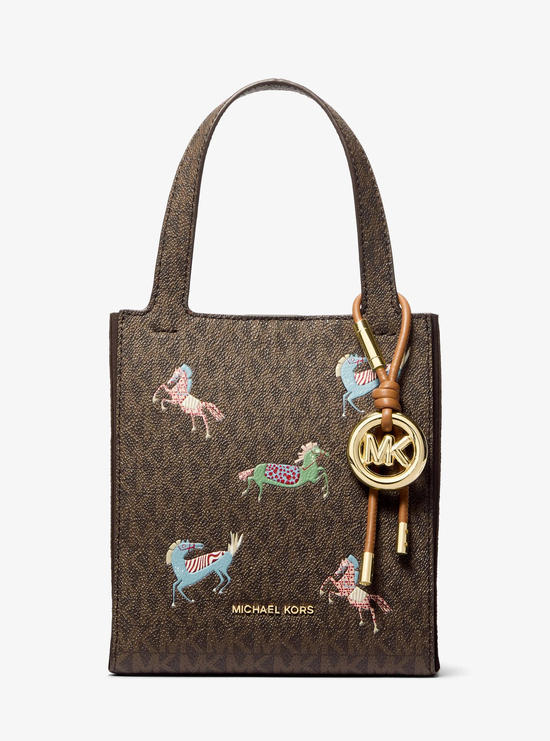 Michael Kors Jordi Small Signature Logo Convertible Tote Bag
