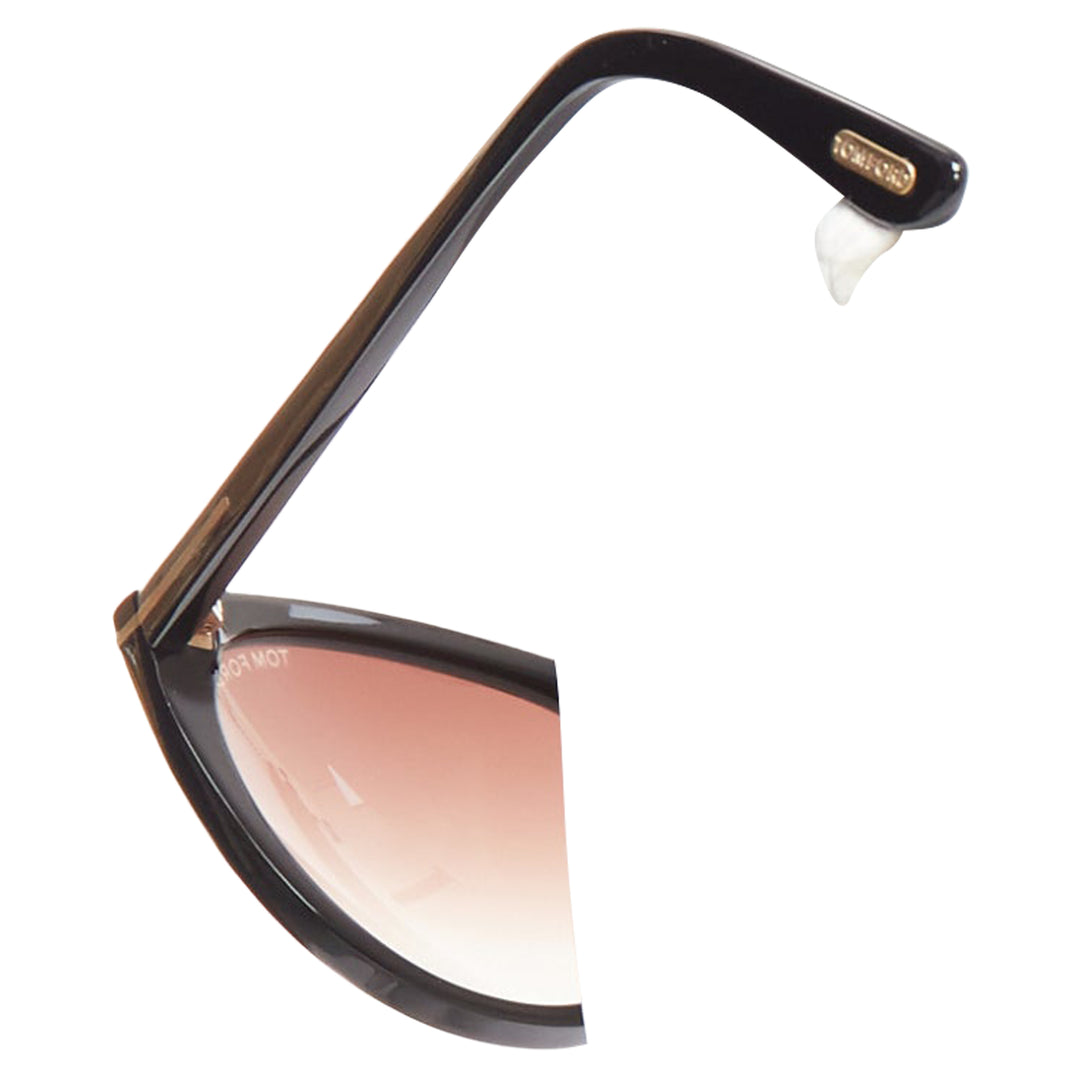 Tom Ford Gina Tf345 Acetate Gold T Logo Arm Classic Sunglasses