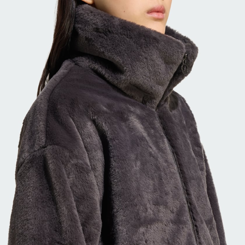 adidas Women's Fur Jacket | ShopSimon