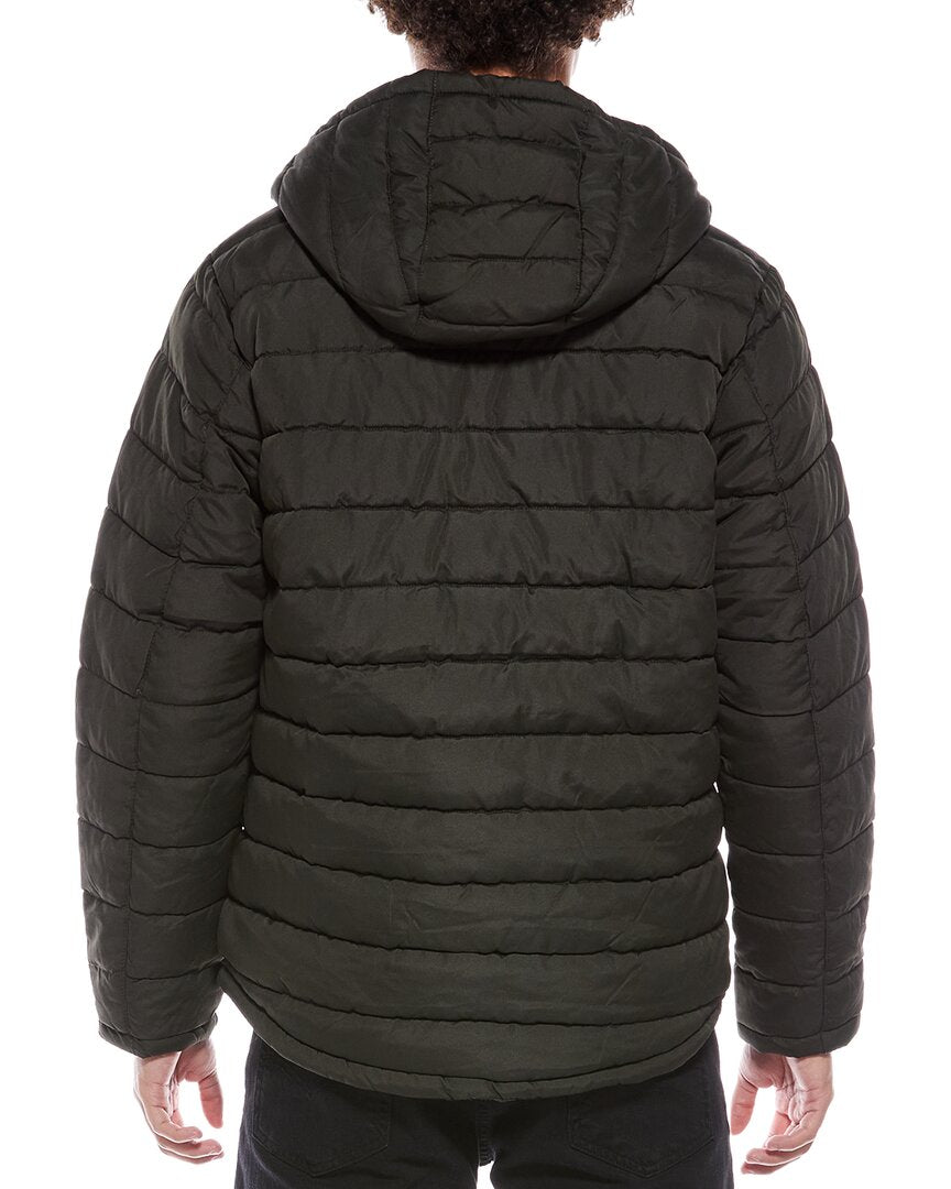 (取寄) ホーク＆コー シャルパラインド ジャケット - インサレーテッド Hawke & Co Sherpa-Lined Jacket - Insulated  Dark Forest Hawke & Co . Sherpa-lined Puffer Jacket | ShopSimon