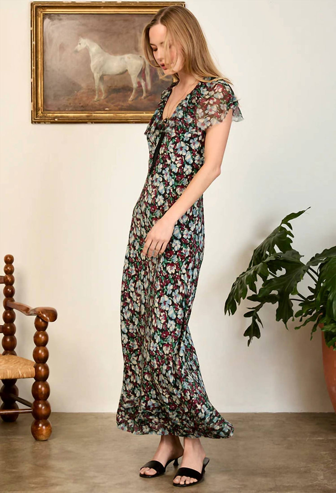 chinese dress ladies Heidi Ruffle Dress – Stylekstudio