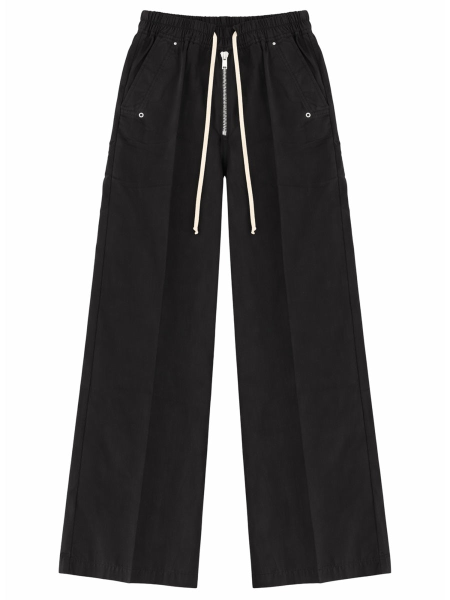 DRKSHDW BY RICK OWENS Geth Belas Wide-Leg Drawstring Pants | ShopSimon