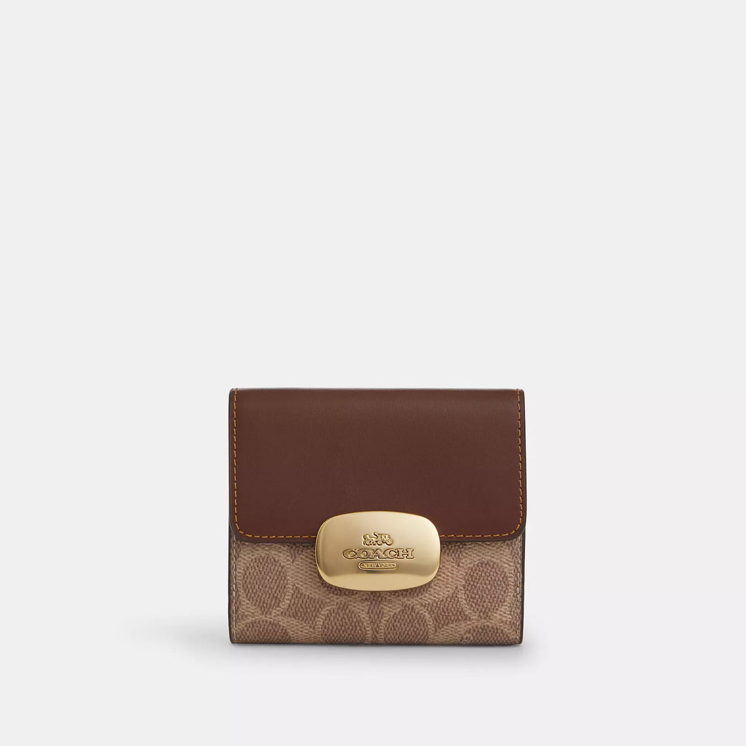 こ*よ様 coach ELIZA SMALL WALLET 新品　２つ折り財布タ Coach Outlet Eliza Small Wallet In Signature Canvas | ShopSimon