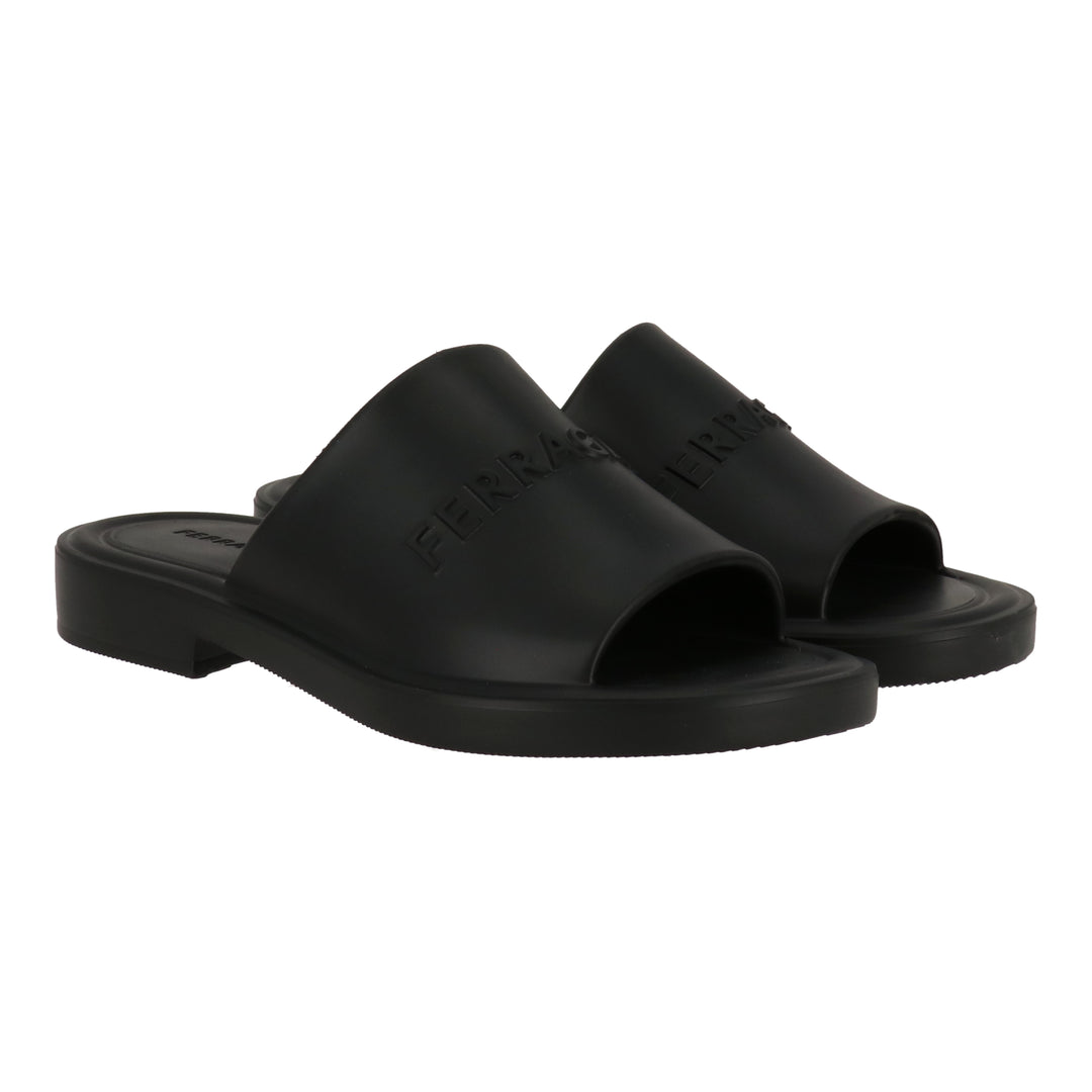 Salvatore Ferragamo Virgil Blue Leather Sandal Shoe Women