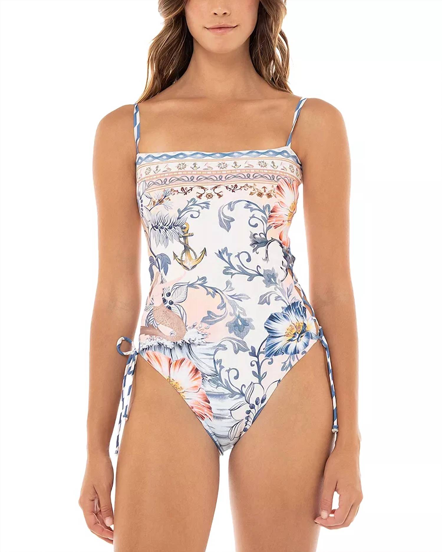 AGUA BENDITA Mariel Reversible One Piece Swim Suit In Multi-Colored,All Products : American Fashion Style Bags On Sale AGUA BENDITA Mariel Reversible One Piece Swim Suit In Multi-Colored,All Products : American Fashion Style Bags On Sale