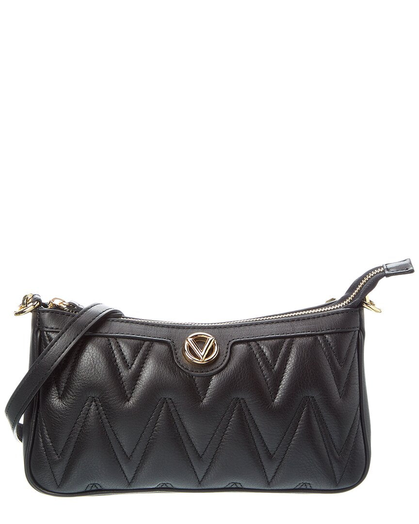 Valentino by Mario Valentino Jeanette Diamond Leather Shoulder Bag