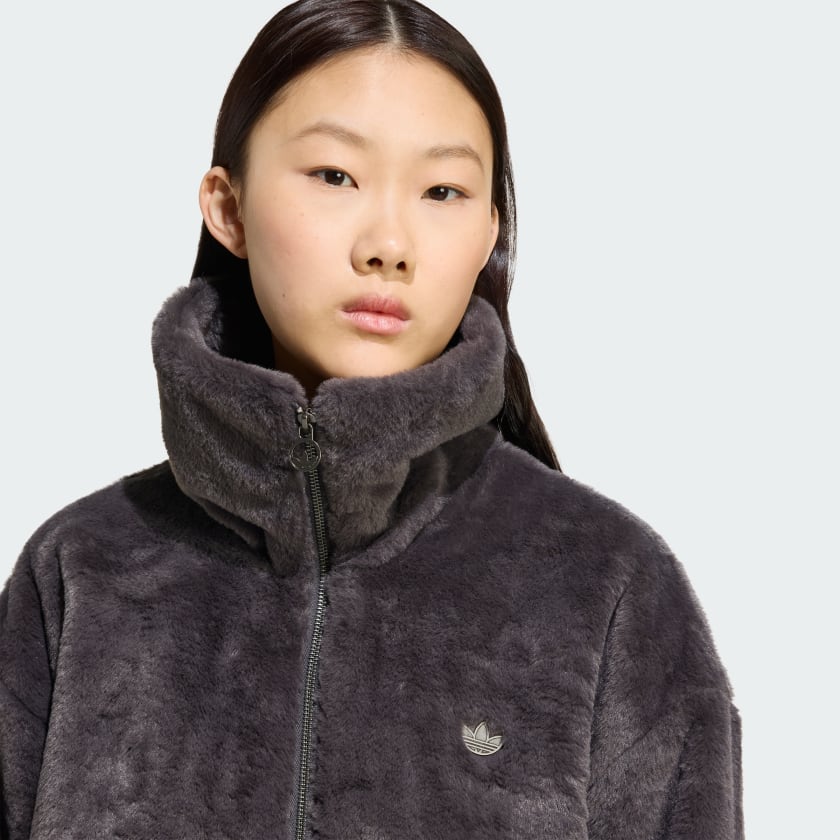 adidas Women's Fur Jacket | ShopSimon