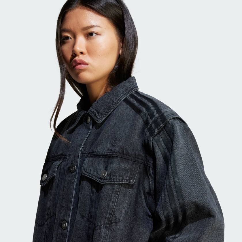 ジャケット ADIDAS Adilenium Season3 Two-In-One Denim Shirt Jacket5FT341 adidas Adilenium Season 3 Two-In-One Denim Shirt Jacket