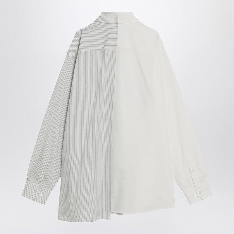 MM6 Maison Margiela Men's Numeric Signature Poplin Shirt | ShopSimon