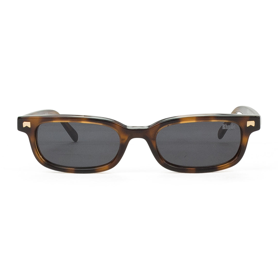 Rhude TORTOISE TOBAC FRAMES SUNGLASSES | ShopSimon