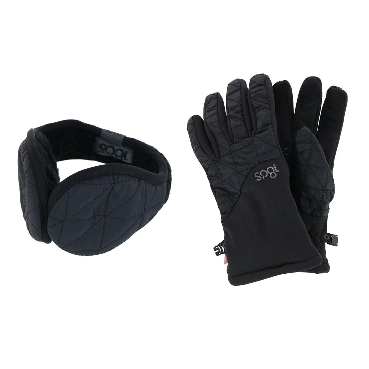 180s Women´s All Finger Touchscreen Winter Gloves and Ear Warmer Set,All Products : American Fashion Style Bags On Sale