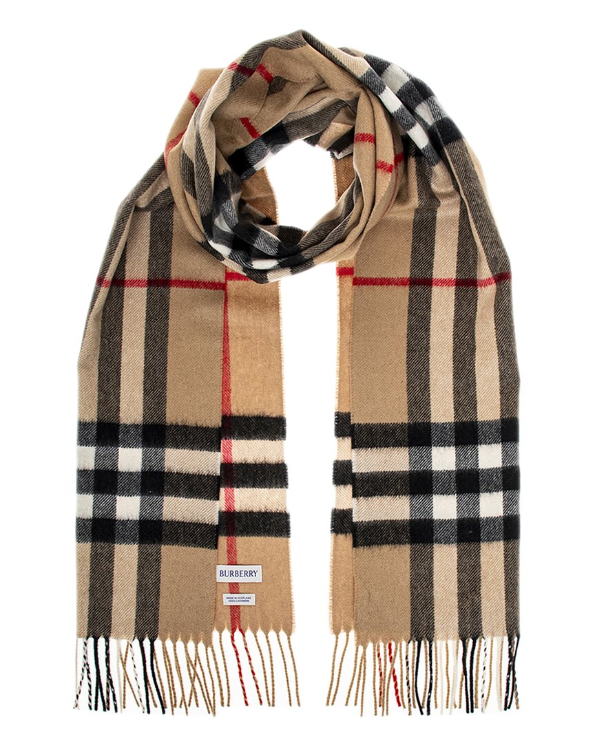 Burberry Check Cashmere Scarf | ShopSimon Burberry Check Cashmere Scarf | ShopSimon