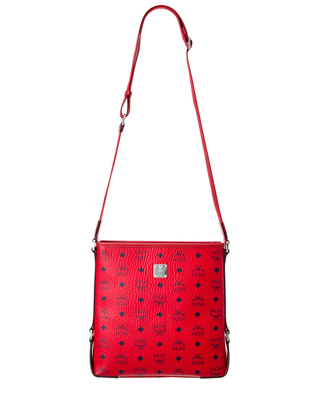 MCM Aren Messenger Bag In Visetos | ShopSimon