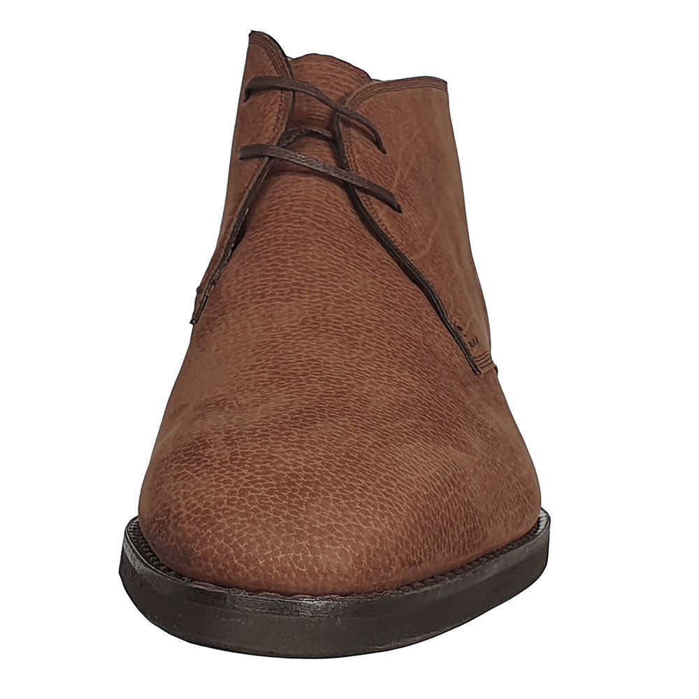 NEW BALLY men\'s skiligny grained calf leather desert boots in brown Bally Skiligny 6237887 Men main image 2